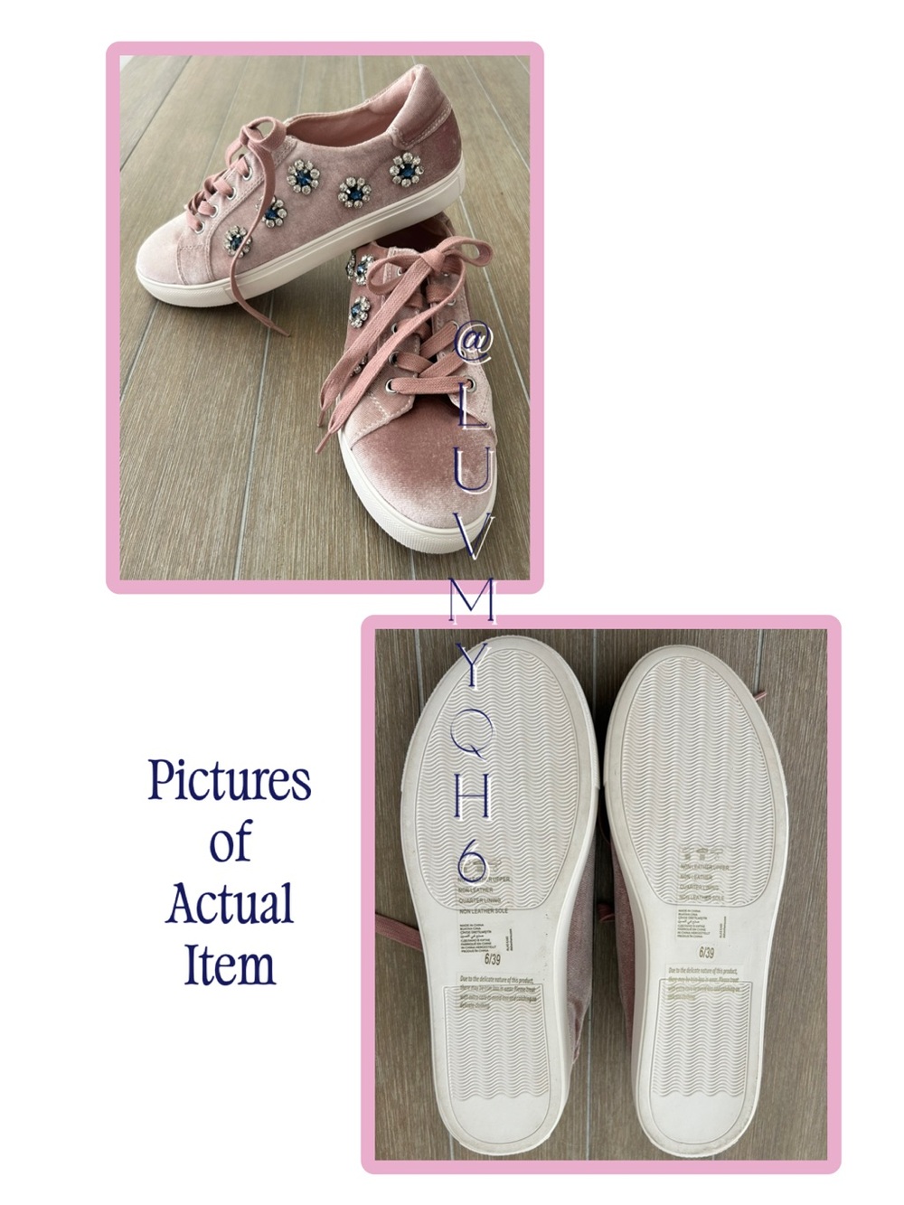 Aldo Fashion Velvet Jeweled Sneakers - Picture 3 of 4